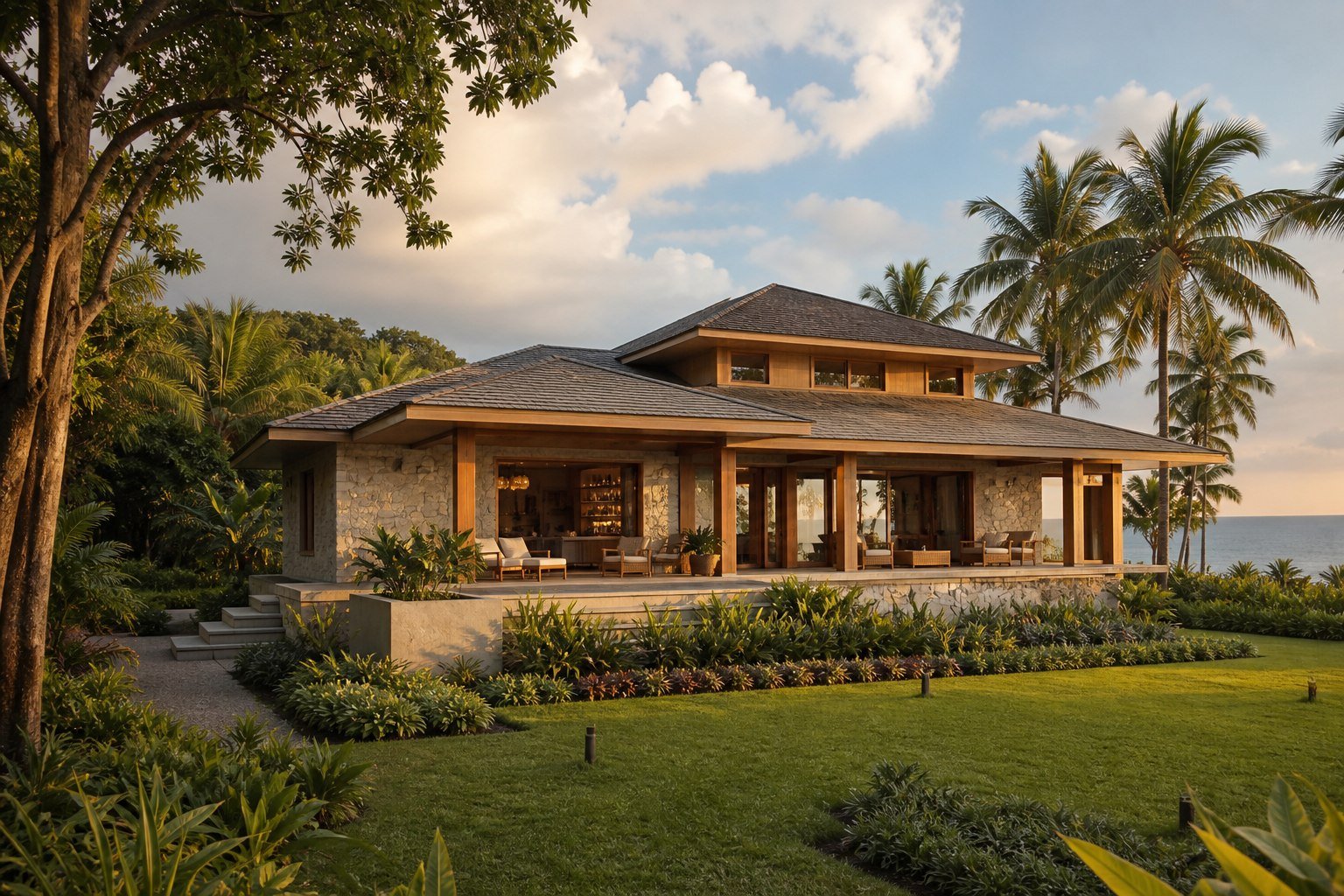 Serenity Villa coastal residence